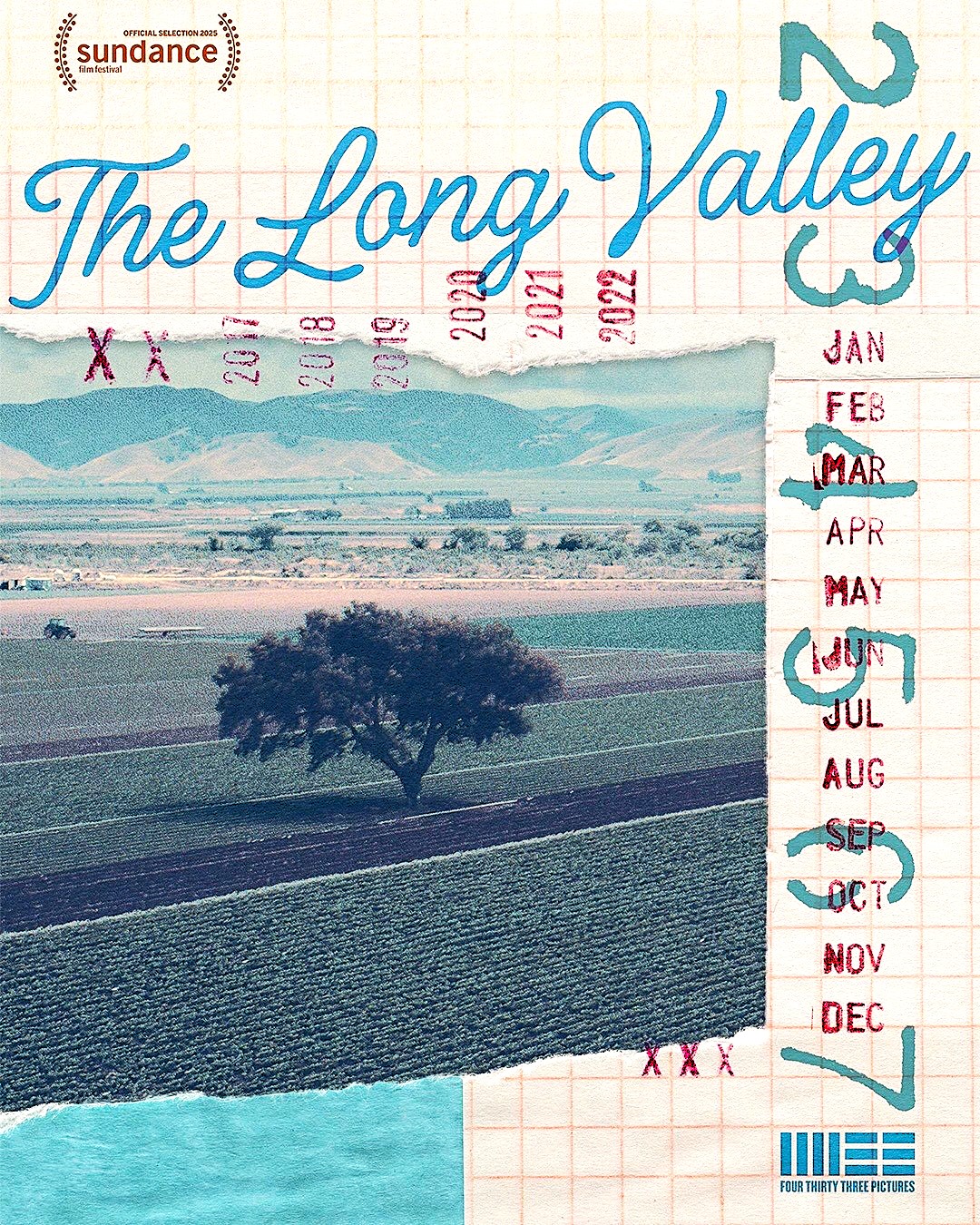 Movie Poster for "The Long Valley" short film documentary on the Salinas Valley