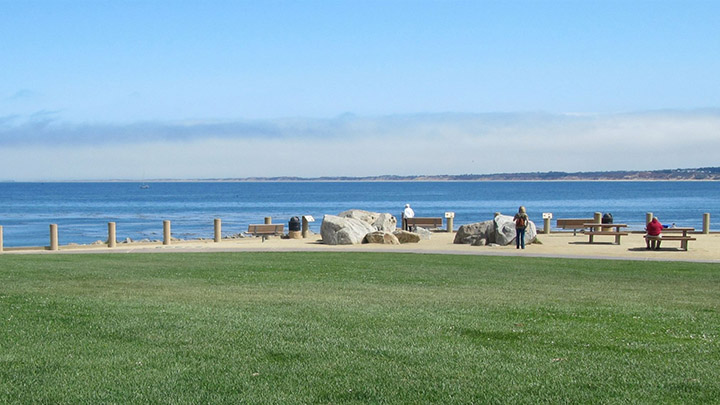 San Carlos Beach filming location in Monterey County